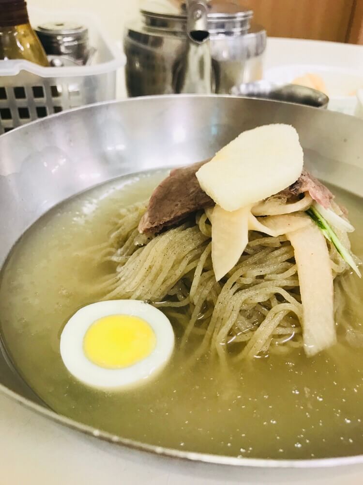 乙密台(ウルミルデ)　冷麺
