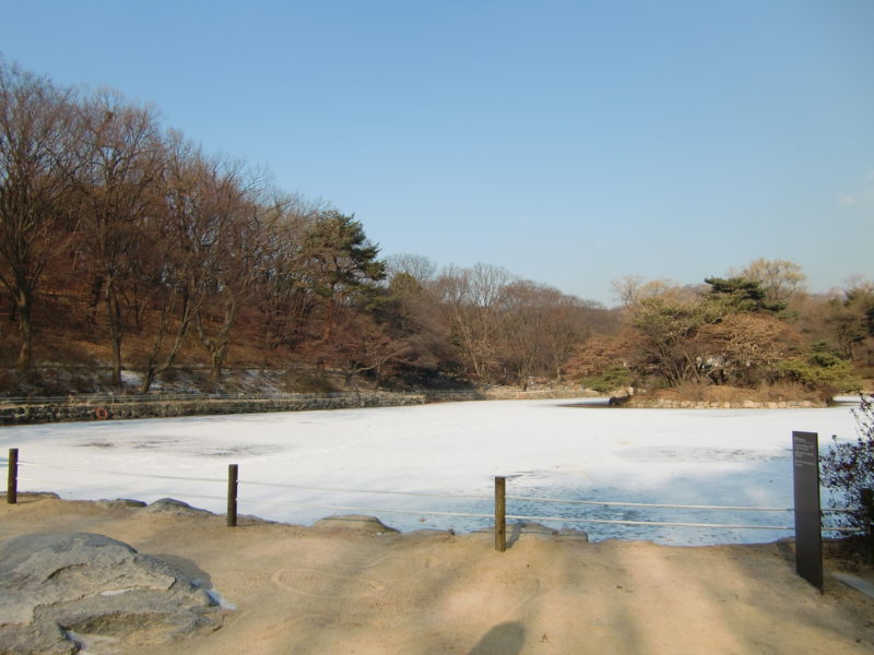 ソウル・公園の池