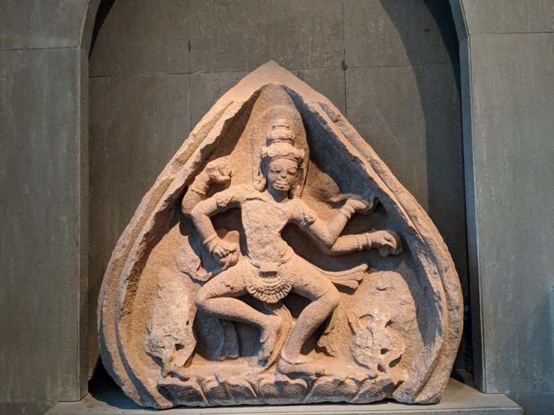チャム彫刻博物館　ヴィシュヌ神