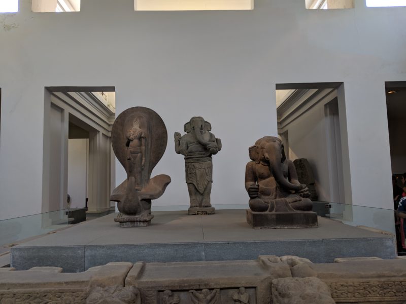チャム彫刻博物館　ガネーシャ