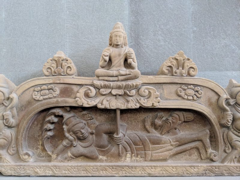 チャム彫刻博物館　ヴィシュヌ神の浮彫
