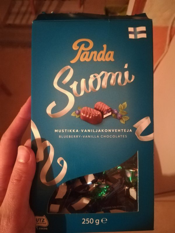 フィンランド名物・Pandaのチョコレート