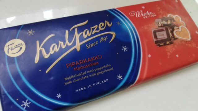 フィンランド・Fazerのチョコバー