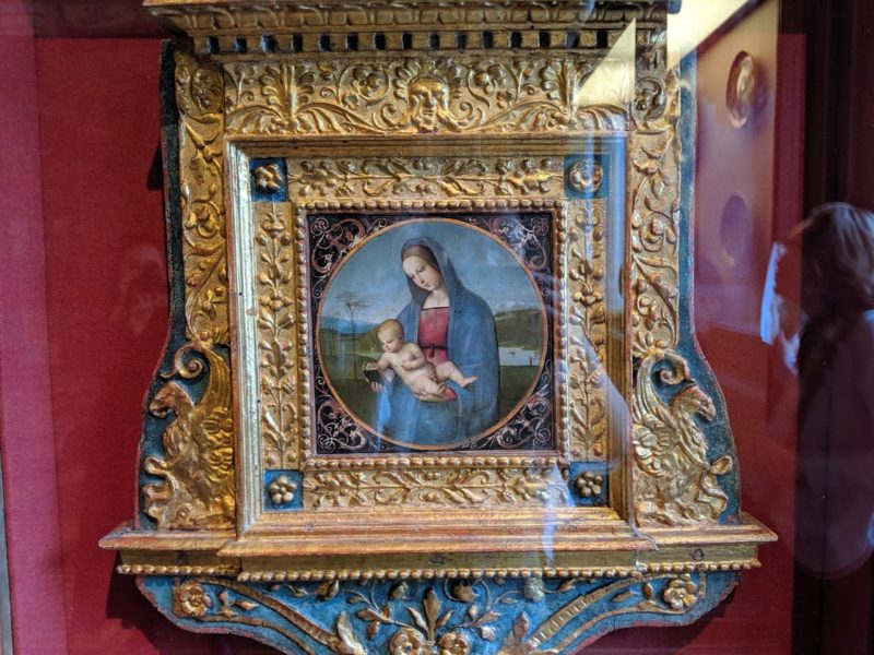 ラファエロ　コネスタビレの聖母