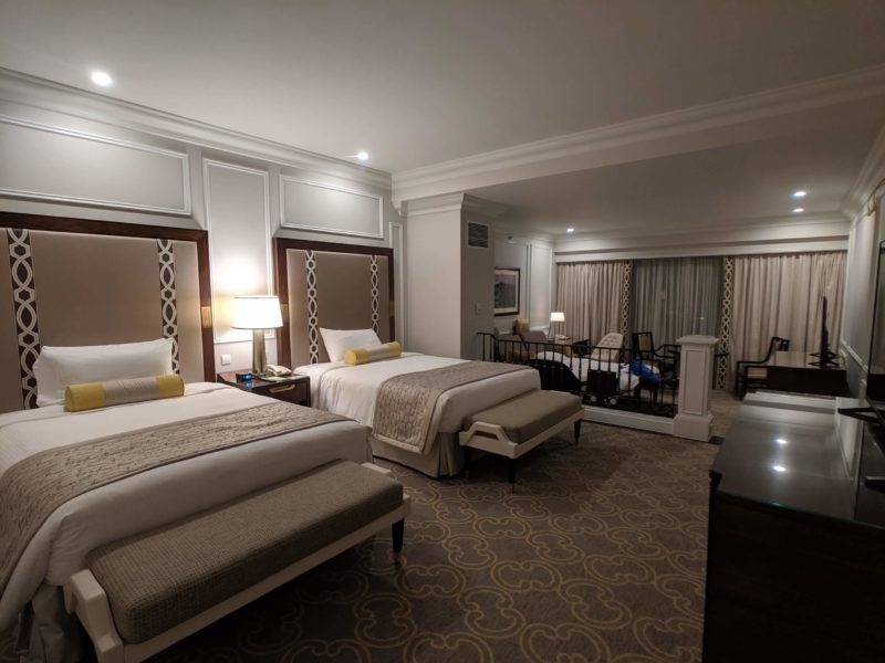 ホテルベネチアンマカオ　寝室