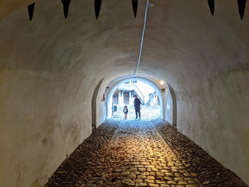 世界遺産プレジュメール要塞教会　トンネル