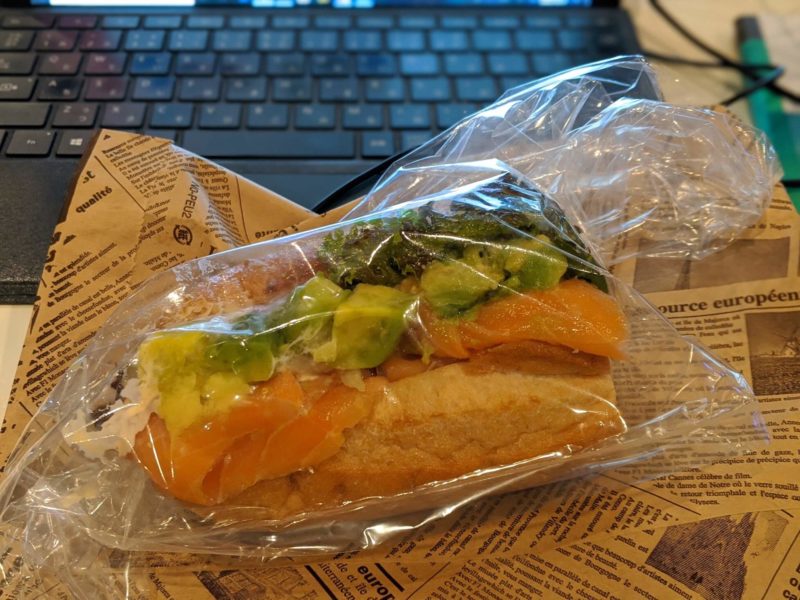 ヒルトン成田　テラスレストラン　サンドイッチ