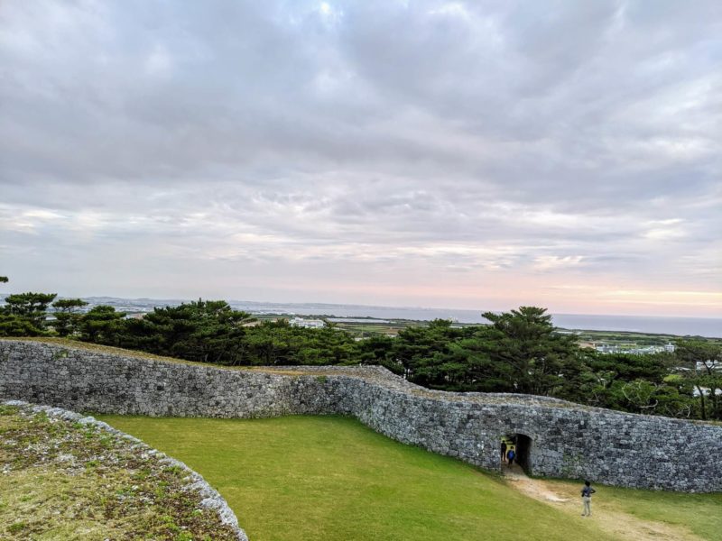 沖縄世界遺産　座喜味城跡