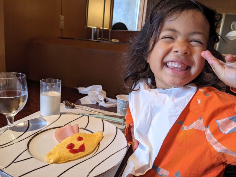 シェラトン都ホテル大阪無料のキッズ用朝食
