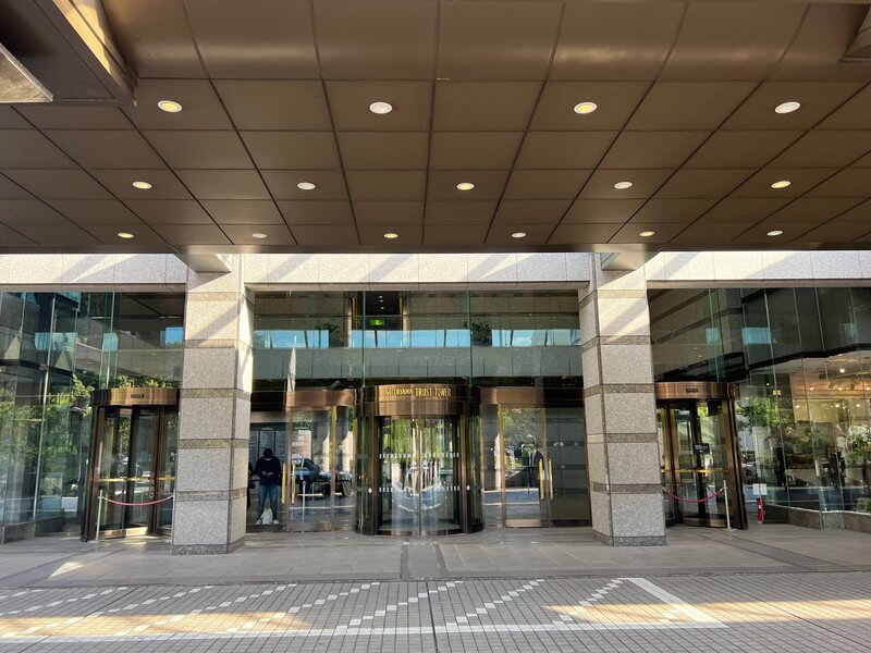 東京マリオットホテル　エントランス