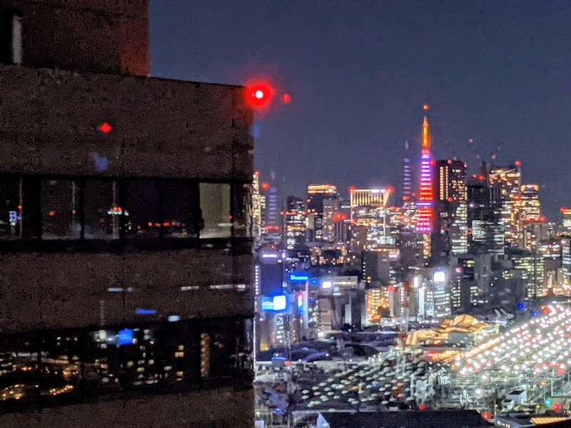 東京マリオットホテル　エグゼクティブプレミアツインからの眺望