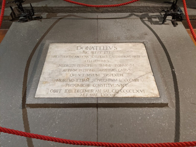 ドナテッロの墓