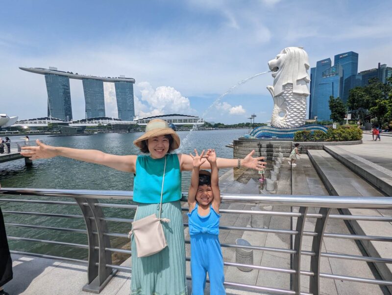 コロナ明け初の家族旅行はシンガポール！