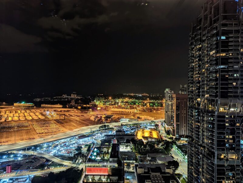 ウェスティンシンガポール　高層階からの眺め