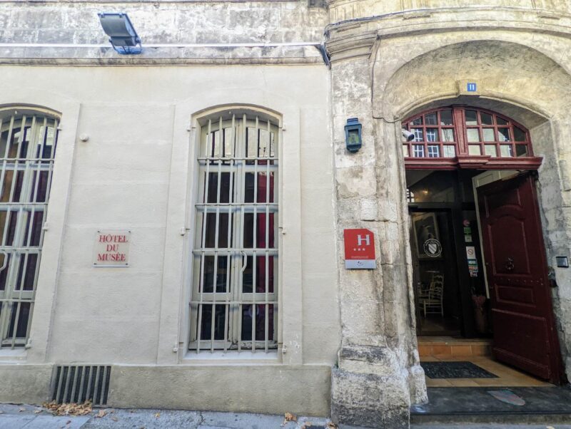 オテル デュ ミュゼ(Hôtel du musée)外観