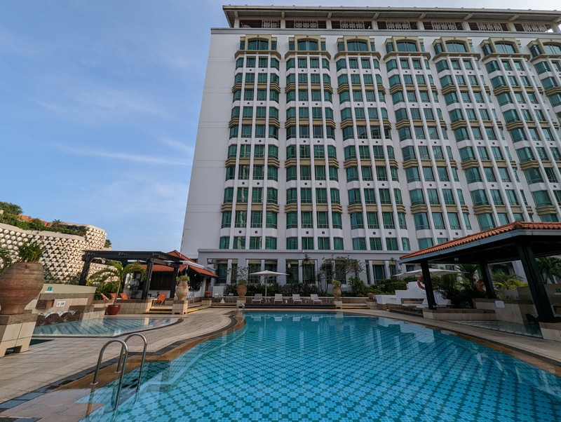 インターコンチネンタルホテル シンガポール　屋外プール