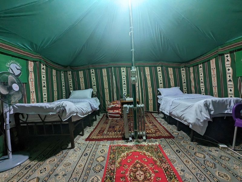 Rural tents Naseem　客室