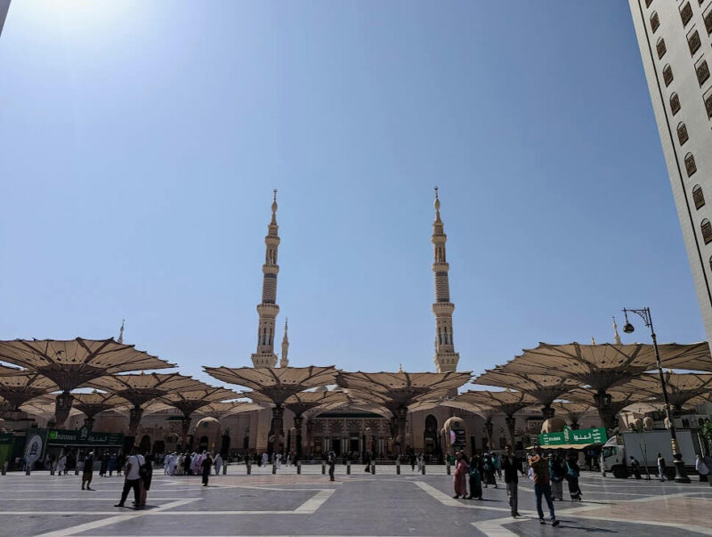 第二の聖地メディナ　預言者のモスク