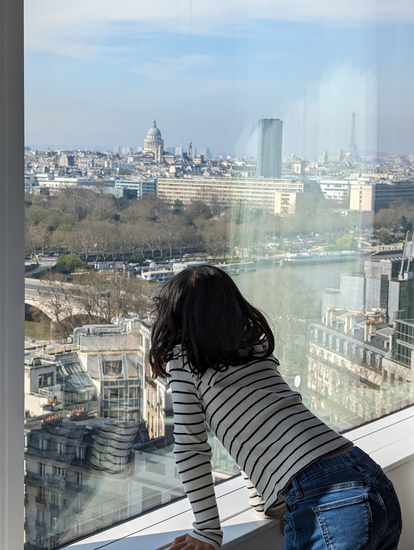 コートヤード・パリ・ガール・ド・リヨン　客室からの眺望