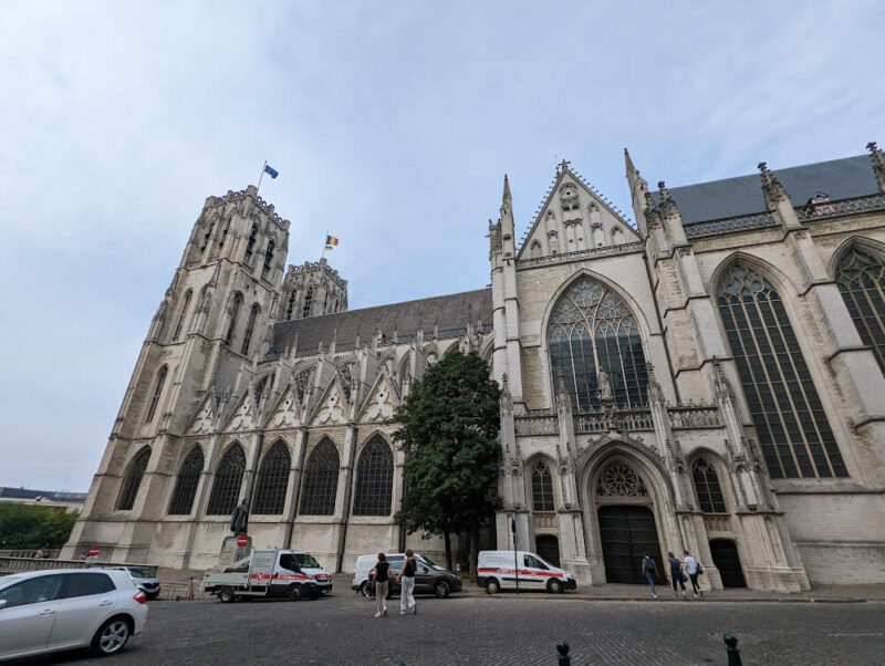 サン・ミッシェル大聖堂（Cathédrale des Sts Michel et Gudule, Bruxelles）