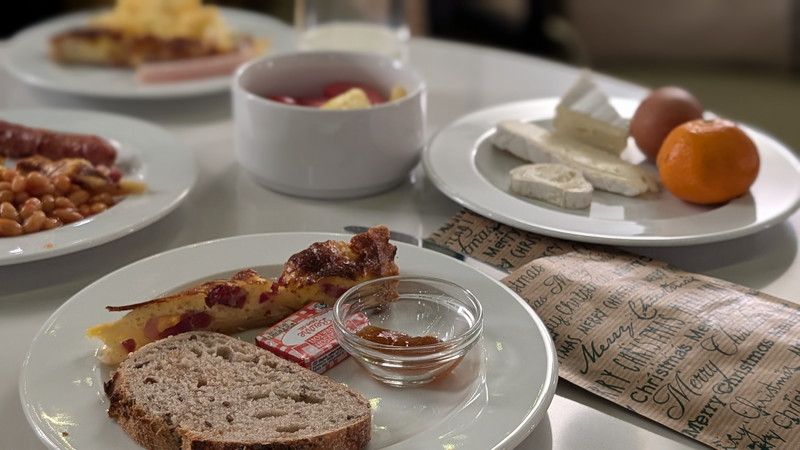 ベストウエスタン プラス クリスタルホテル　朝食