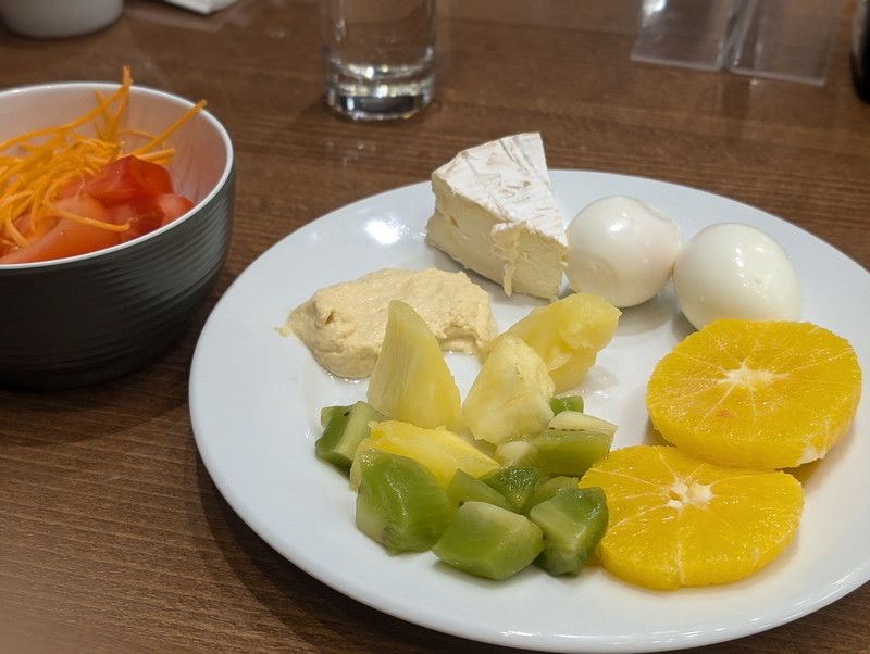 ヒルトン パリ シャルル ド ゴール エアポート　朝食