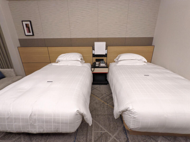 シェラトン都ホテル東京 プレミアムフロア デラックス客室